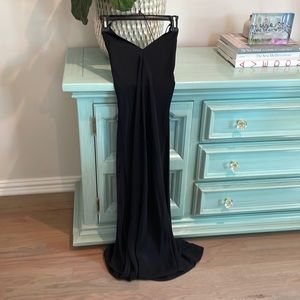 Amanda Uprichard black silk maxi size P